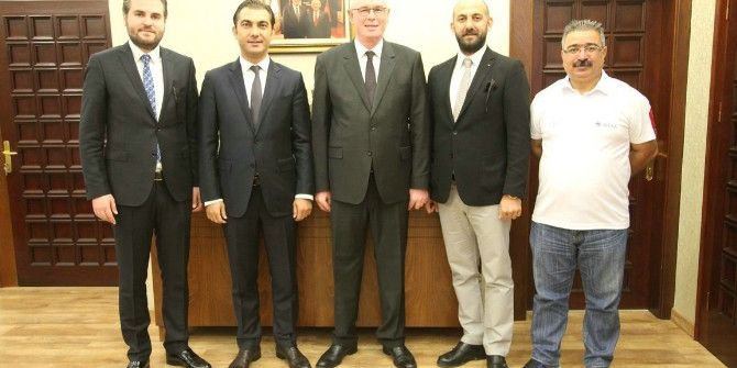 Selka Hentbol Başkan Kurt’u Ziyaret Etti