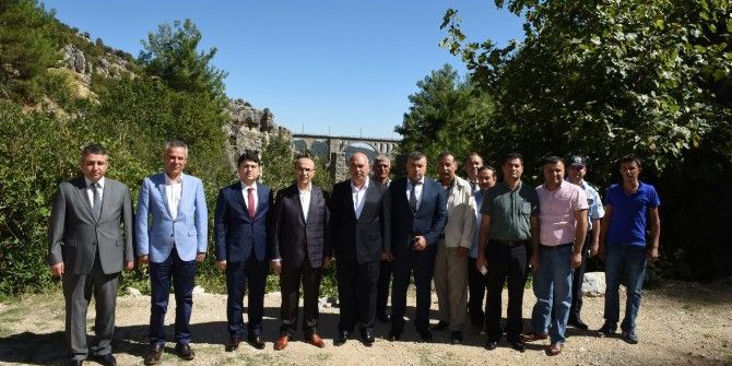 Vali Demirtaş, Varda Köprüsü’nde İncelemelerde Bulundu