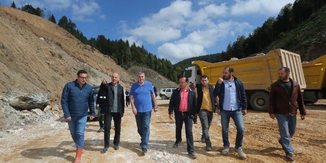 Akçay Barajı’nda Çalışmalar Devam Ediyor