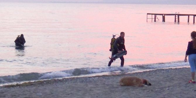 Edremit’te Boğulma İhbarı, Sahil Güvenlik Ekiplerini Harekete Geçirdi