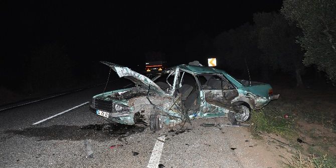 İznik’te Feci Kaza, 1 Ölü 2 Yaralı
