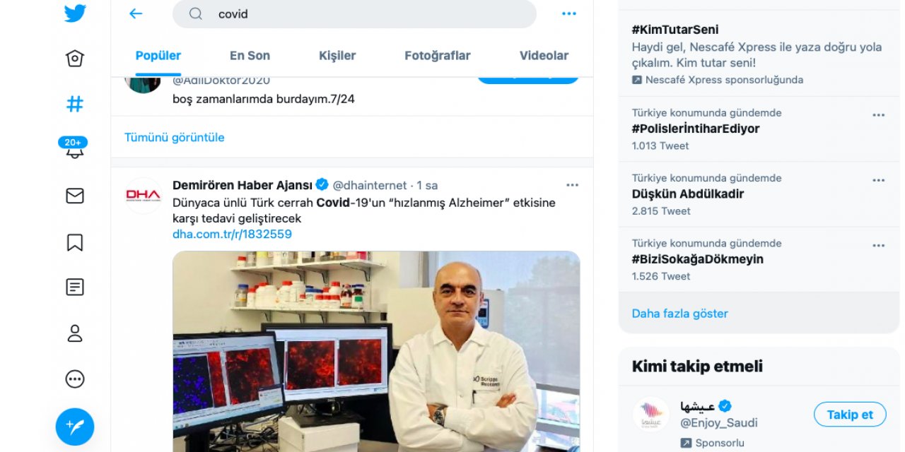 Twitter’den Flaş Covid-19 Açıklaması ! Manipülatif 11.5 Milyon Hesaba….