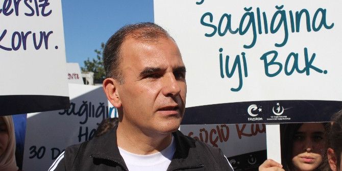 Sağlıklı Yaşam İçin 10 Bin Adım Yürüdüler