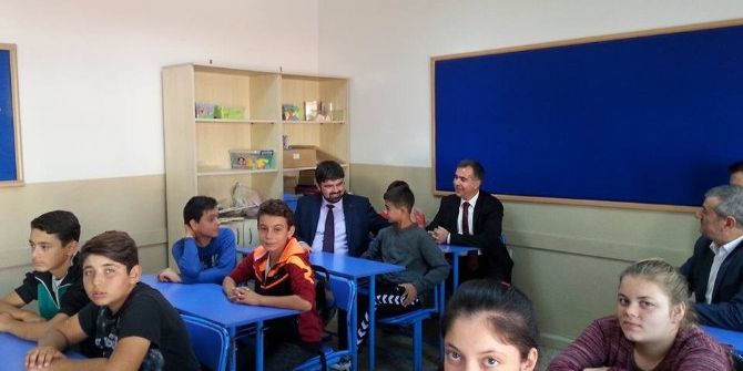 Adatepe Ortaokuluna Ziyaret
