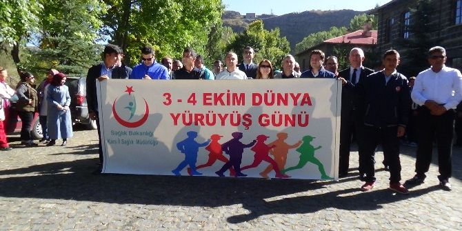 Kars’ta "Dünya Yürüyüş Günü" Etkinliği