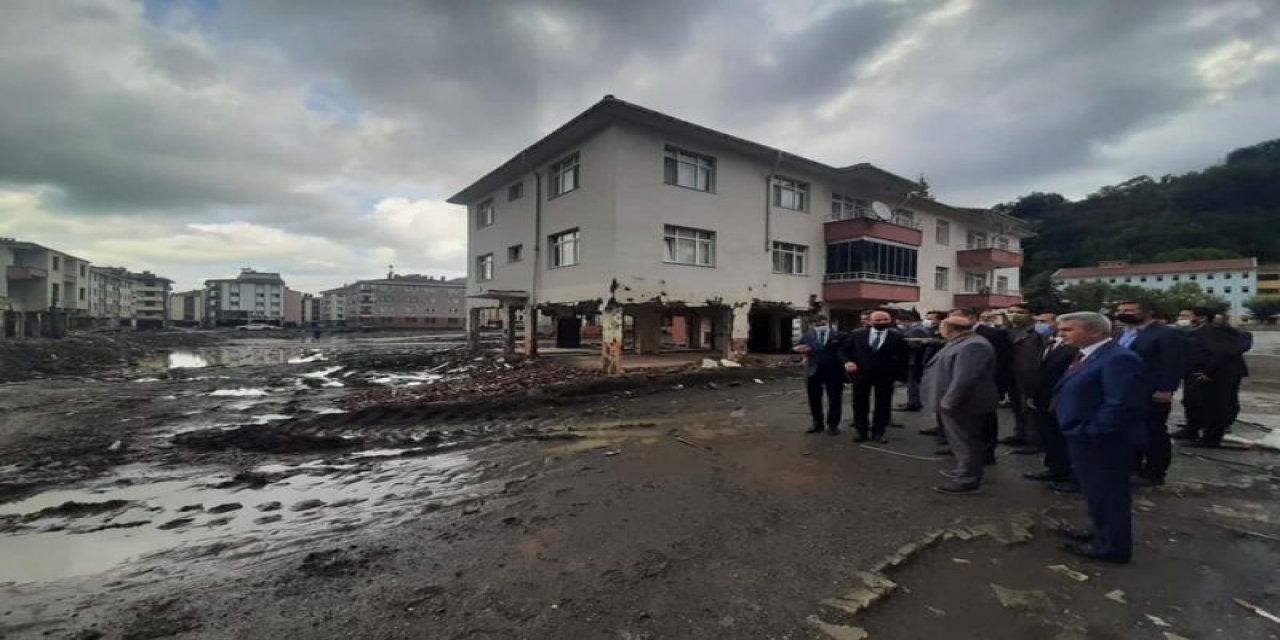 Bozkurt İlçesinde Sel Sonrası Eğitim