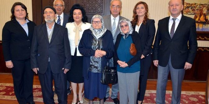 Huzurevi Sakinleri Vali Civelek’i Ziyaret Etti