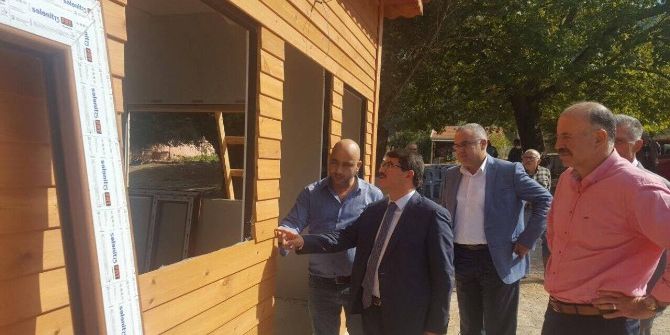 Ayvacık’a Doğaya Uygun Muhtarlık Binası