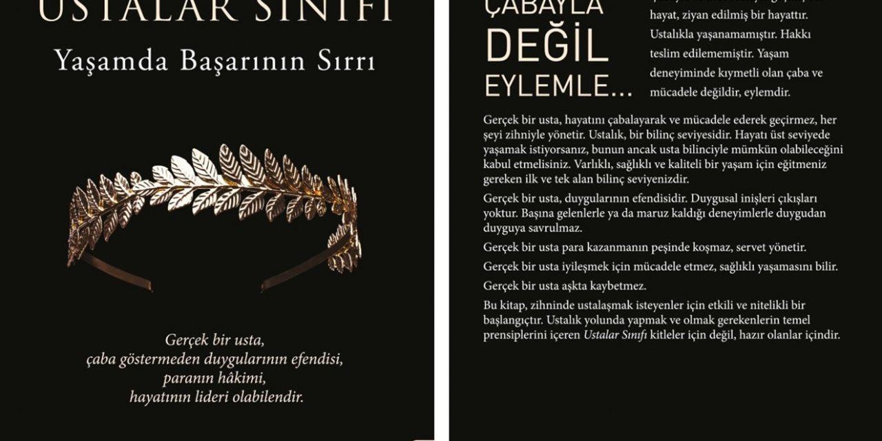 Nevşah Fidan Karamehmet Yeni Kitabı “ustalar Sınıfı” İle Kitapseverlere Ulaşıyor