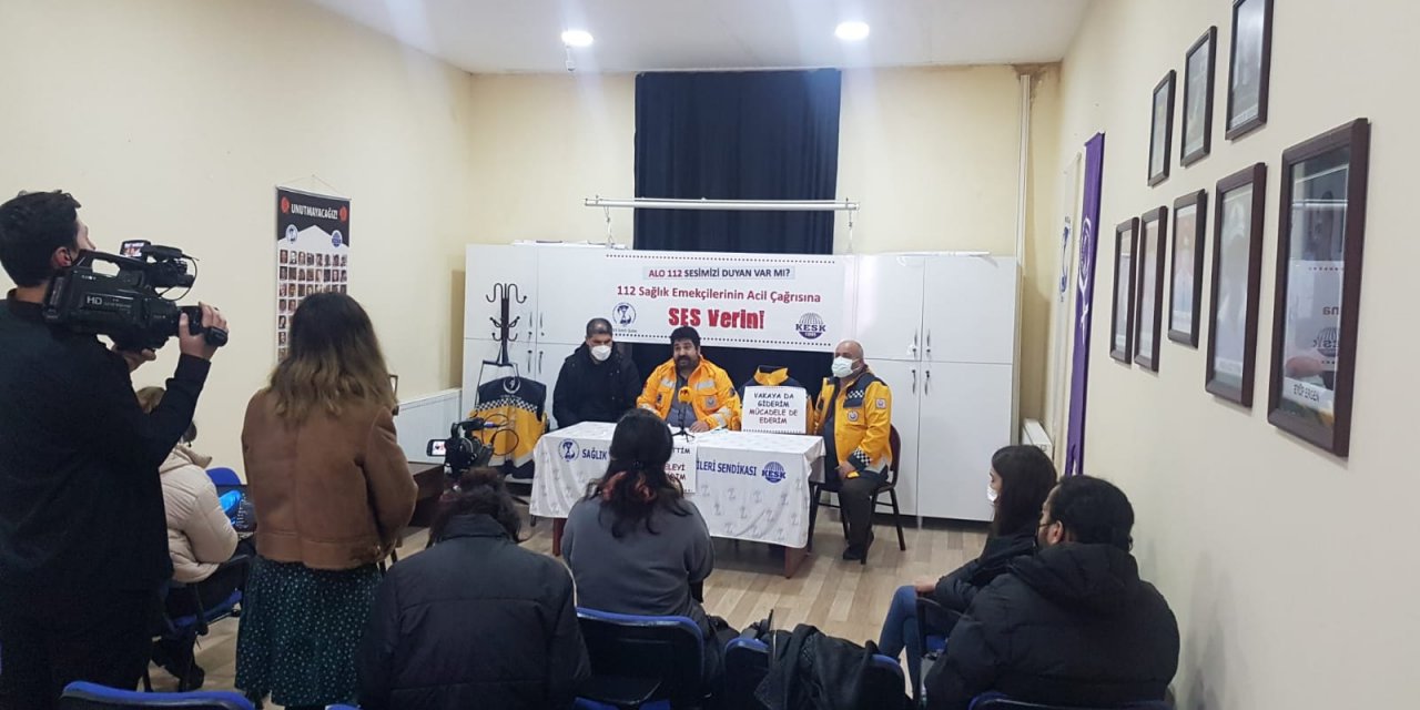 112 Acil Sağlık Hizmetleri Çalışanları İsyan Etti