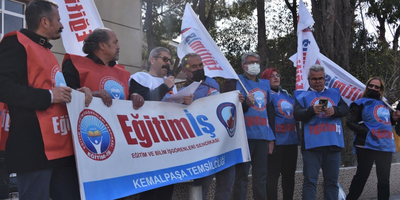 Eğitim İş “çağdaş Eğitim Hakkını Kimseye Yedirmeyeceğiz”