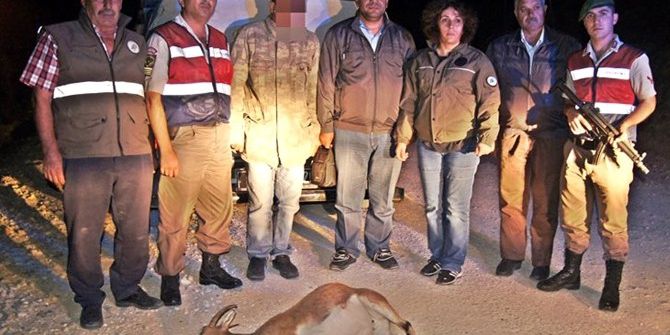 Yaban Keçisi Vuran Avcıya 12 Bin 965 Lira Ceza