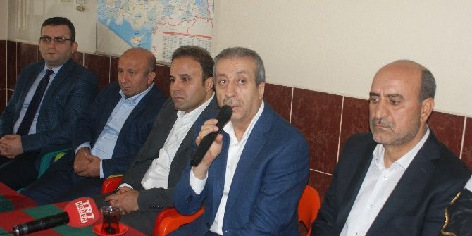 Eker Ve Ensarioğlu Çermik’te Taziye Ziyaretinde Bulundu