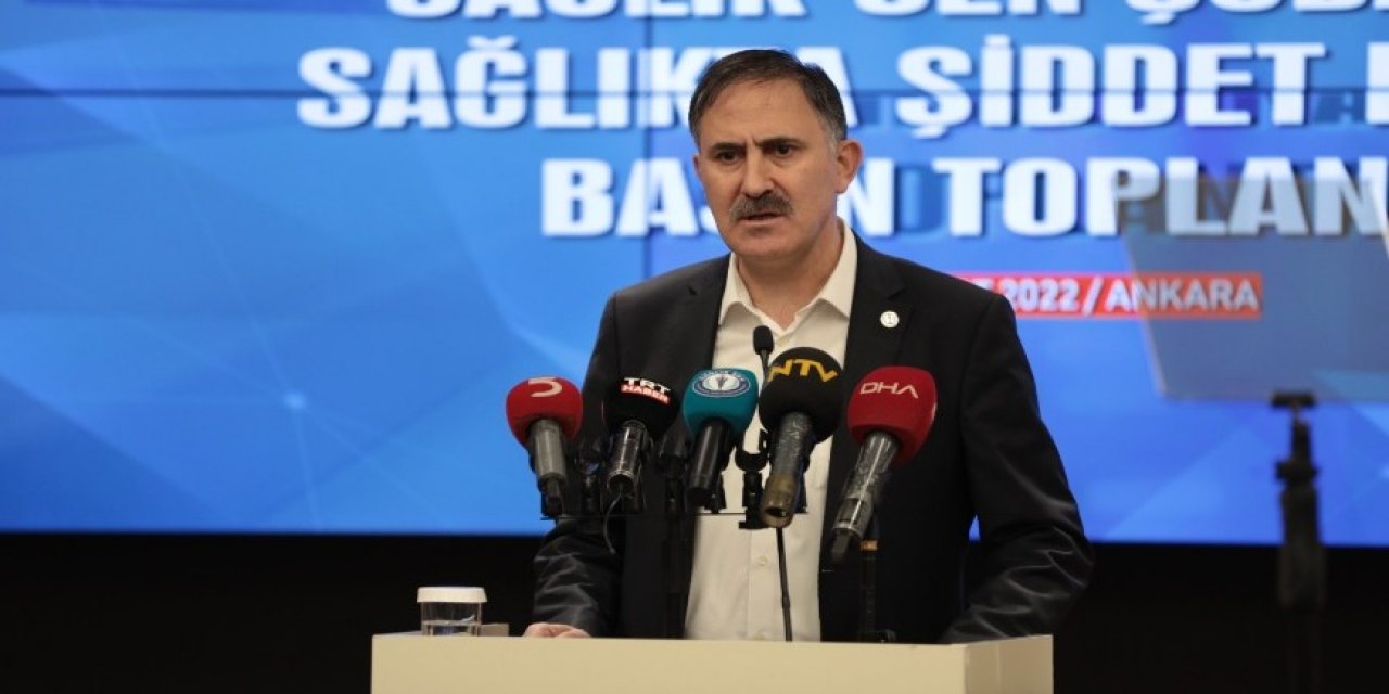 “şiddet Olayları Sağlık Sistemini Tehdit Ediyor”