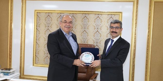 Sgk Başkanı Bağlı, Başkan Kutlu’yu Ziyaret Etti