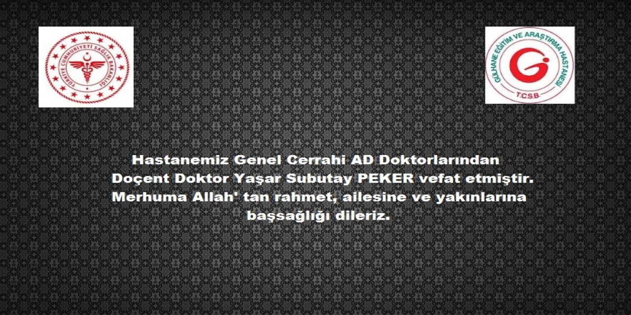 Gata’da Görevli Genel Cerrah Yaşamını Yitirdi 