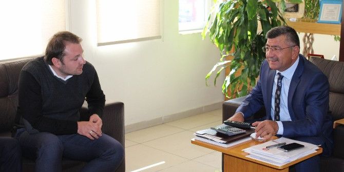 Ak Parti Gençlik Kolları Genel Başkanından Başkan Akdoğan’a Ziyaret