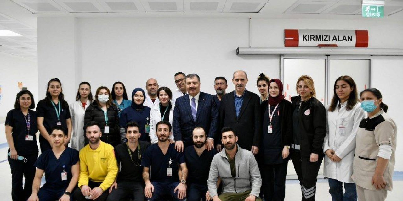 Bakan Koca’dan Yılbaşı Ziyaretleri