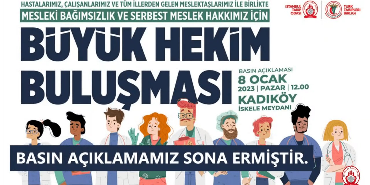 6 Ekim Yönetmeliği İçin Hekimler Tek Yürek !
