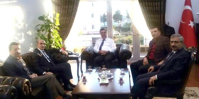Vali Demirtaş’tan Vali Al’a Ziyaret