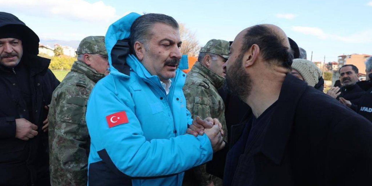 Bakan Koca: “depremden Etkilenen 10 İlimizde 77 Sahra Hastanesi Kurduk”