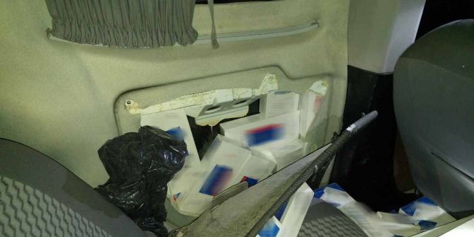 Erzincan’da 6 Bin 730 Paket Kaçak Sigara Ele Geçirildi