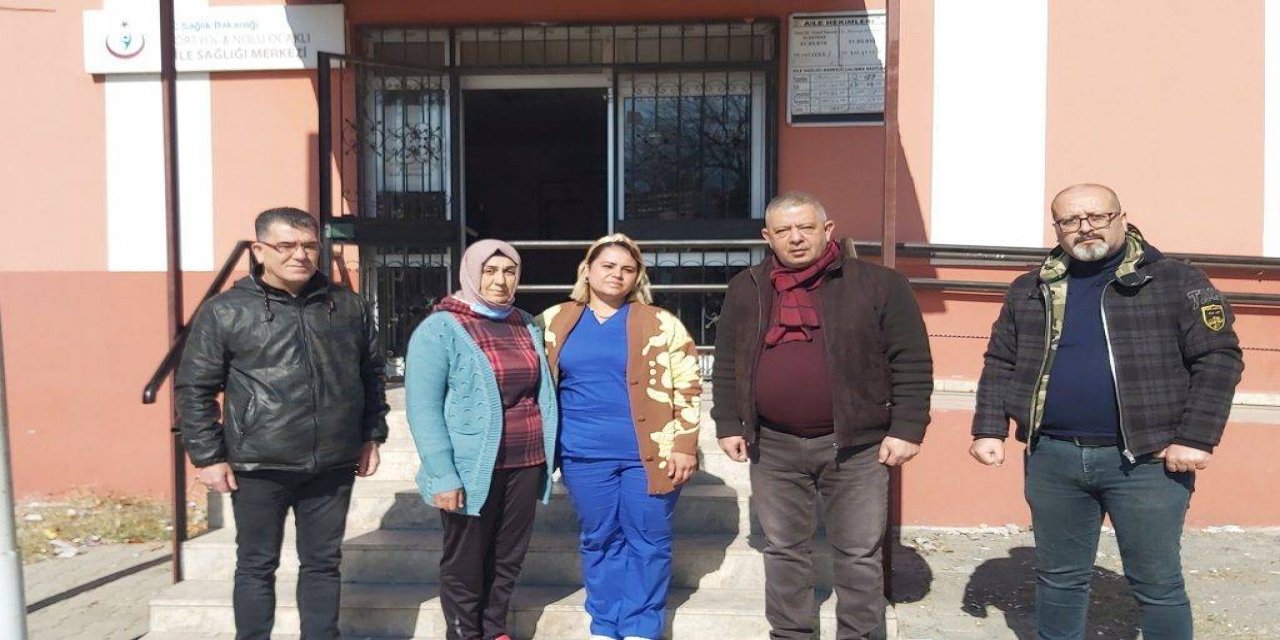 Demokratik Sağlık-sen Hatay’da Sağlık Çalışanlarının Yanında