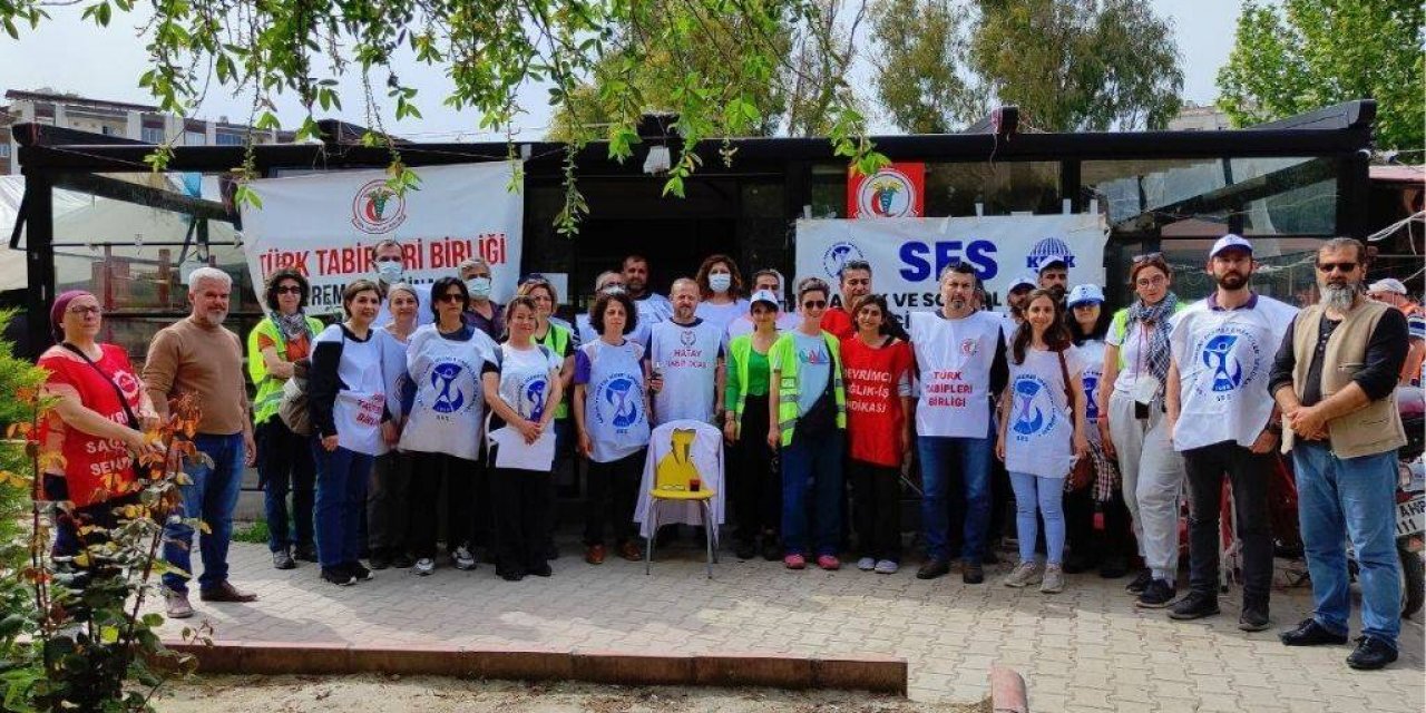 Deprem Bölgesi Hatay’dan Seslenen Sağlık Meslek Örgütleri: Tükeniyoruz!