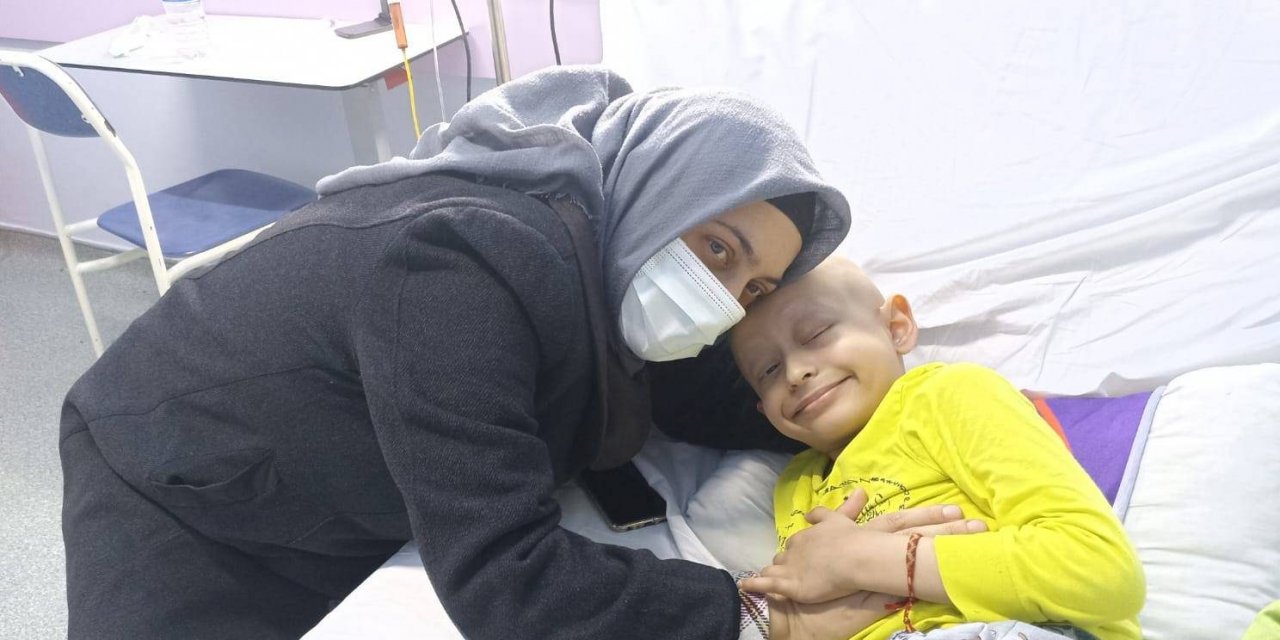 Kemik Kanseri Tedavisi Gören 6 Yaşındaki Yusuf Kerim Annesine Kavuştu
