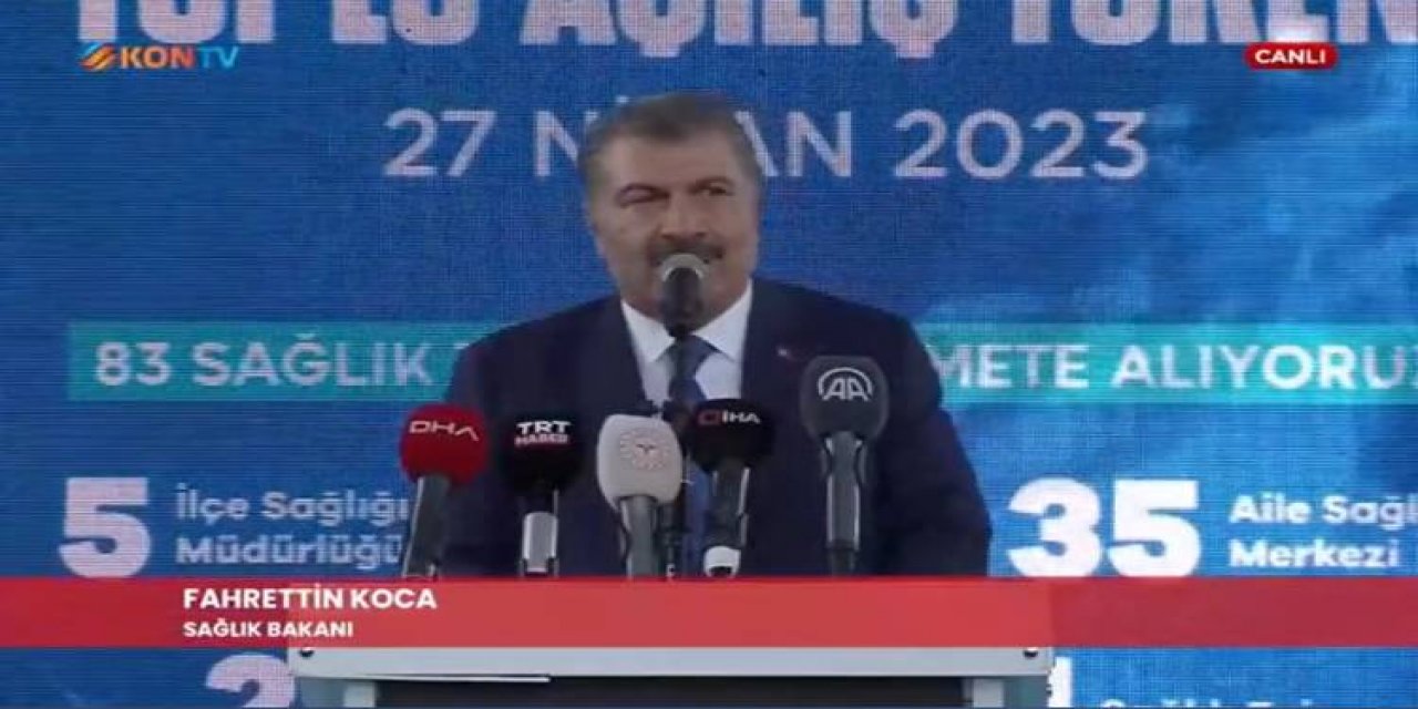 Bakan Koca Açıkladı, “deprem Bölgesindeki 10 İlde Hizmet Süreleri Kısaltıldı”