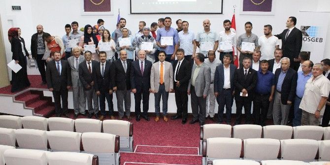 Esob’da Girişimcilik Kursu Sertifika Töreni