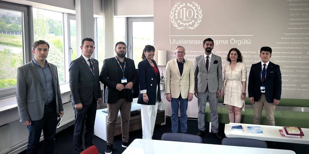 Ilo Türkiye İle Hep-sen Heyeti Buluştu