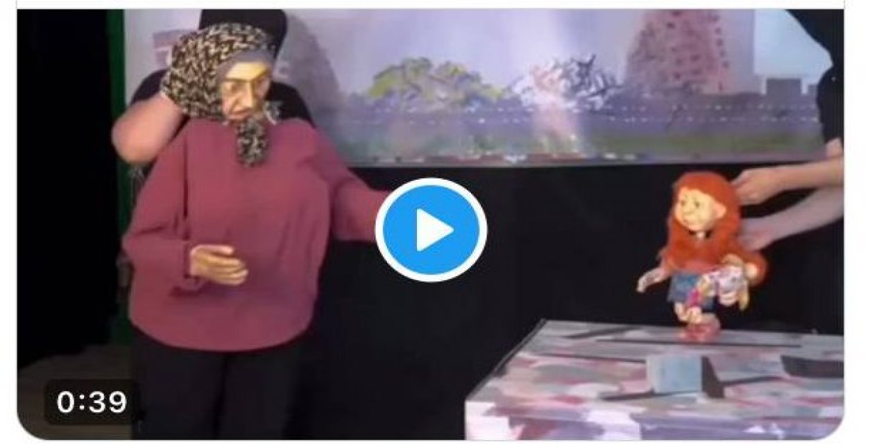 Depremzede Çocuklara İzletilen ‘kukla Oyunu’na İnceleme!