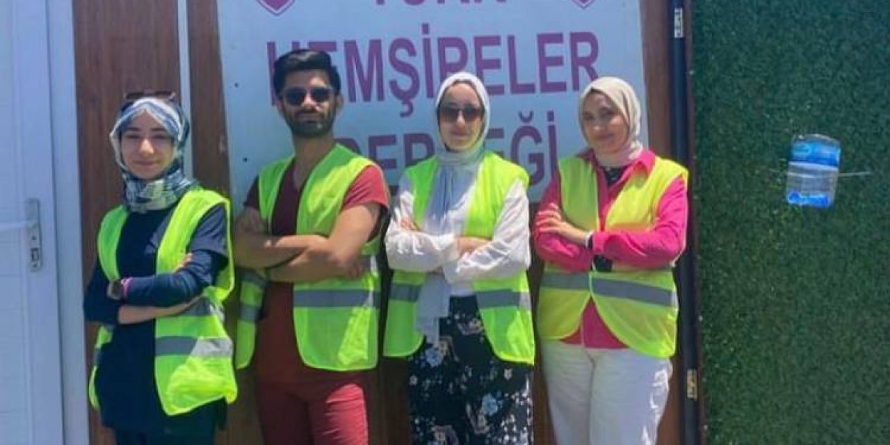 Thd Gönüllüleri Yaz Boyunca Depremzedelerin Yanında!