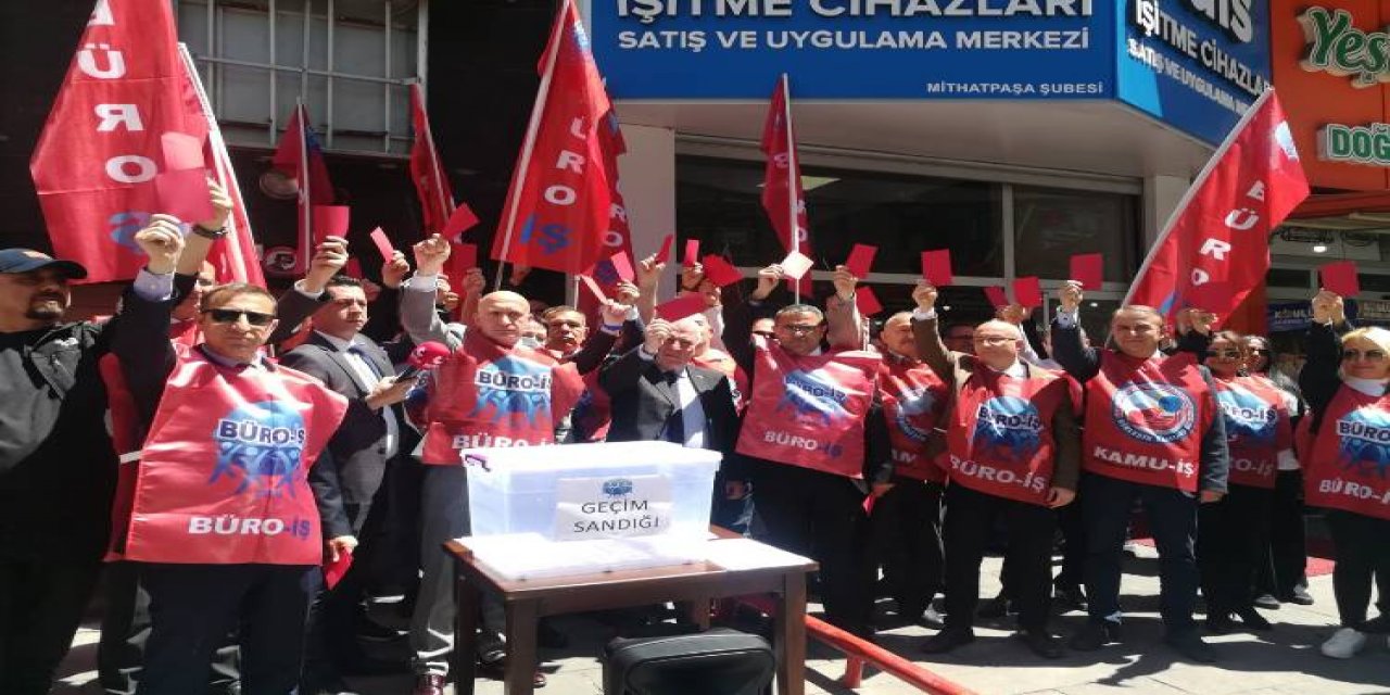 Büro-iş’ten Memur Maaş Zammı Tepkisi: Yeni Açlık Sınırı 22 Bin Tl!