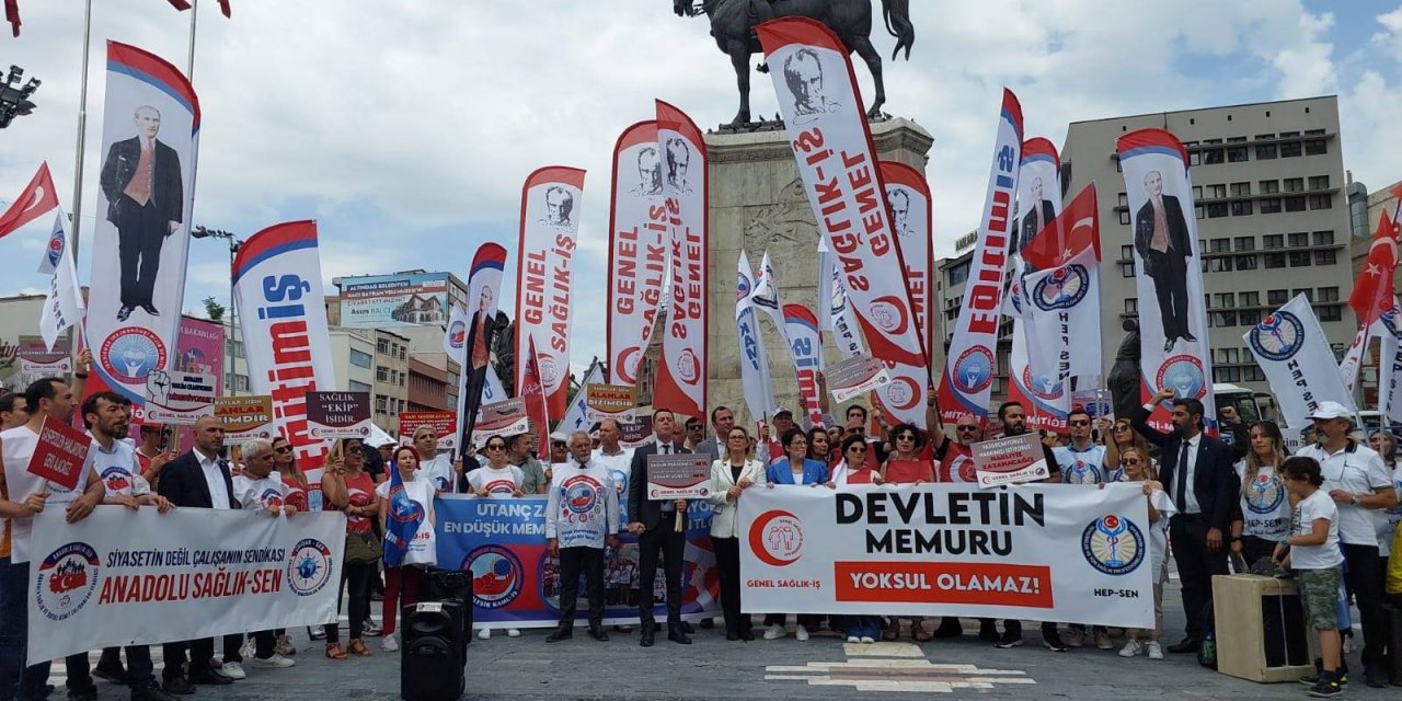 Ankara’da Memur Eylemi: “sefalet Zammını Kabul Etmiyoruz!”