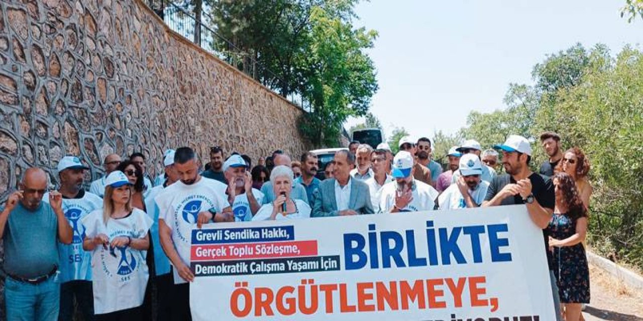 Ses Sendikası Basın Açıklamasında Bulundu