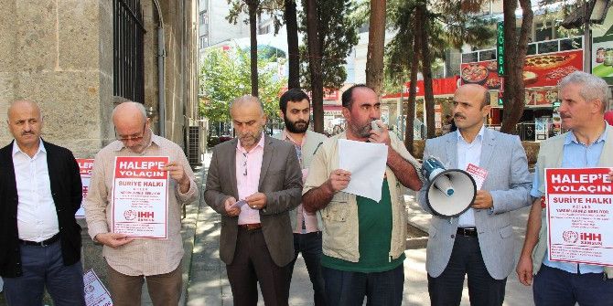 "Halep’e Yol Aç Suriye’ye Yardım Et" Kampanyası
