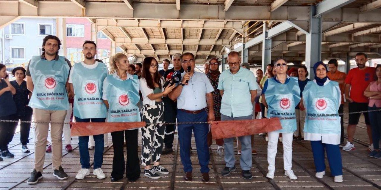 Ahmet Doğruyol, Hastane Çalışanlarına Otopark Eziyeti Üzerine Basın Açıklamasında Bulundu