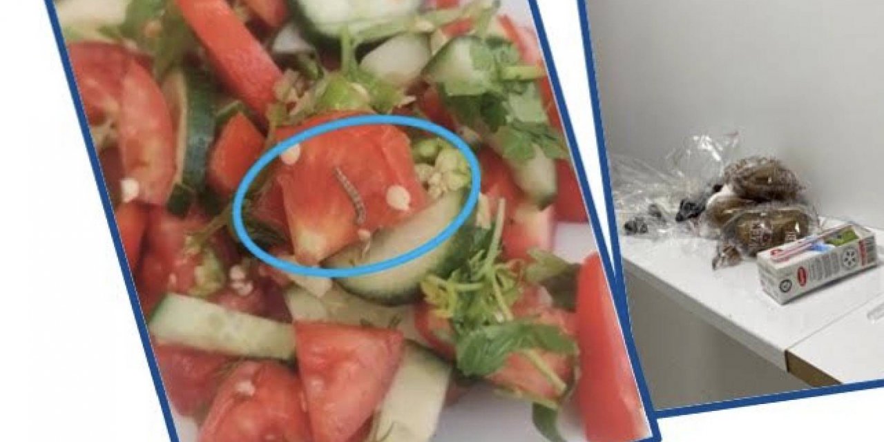Hastane Yemeğinden Kurt Çıktı !