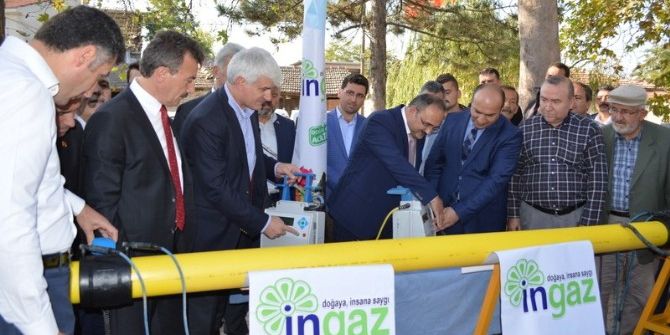 Cihadiye’de Doğalgaz Sevinci