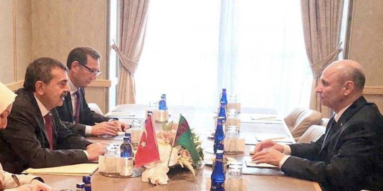 Bakan Tekin, Türkmenistan Bakanlar Kurulu Başkan Yardımcısı Nurmuhammet Amannepesov İle Görüştü