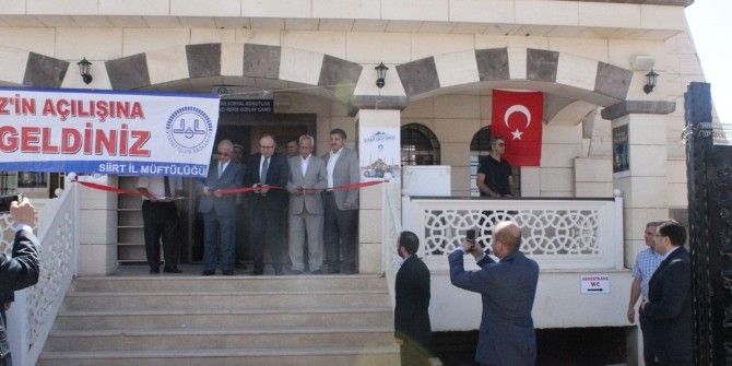 Siirt’in 135’inci Camisi İbadete Açıldı