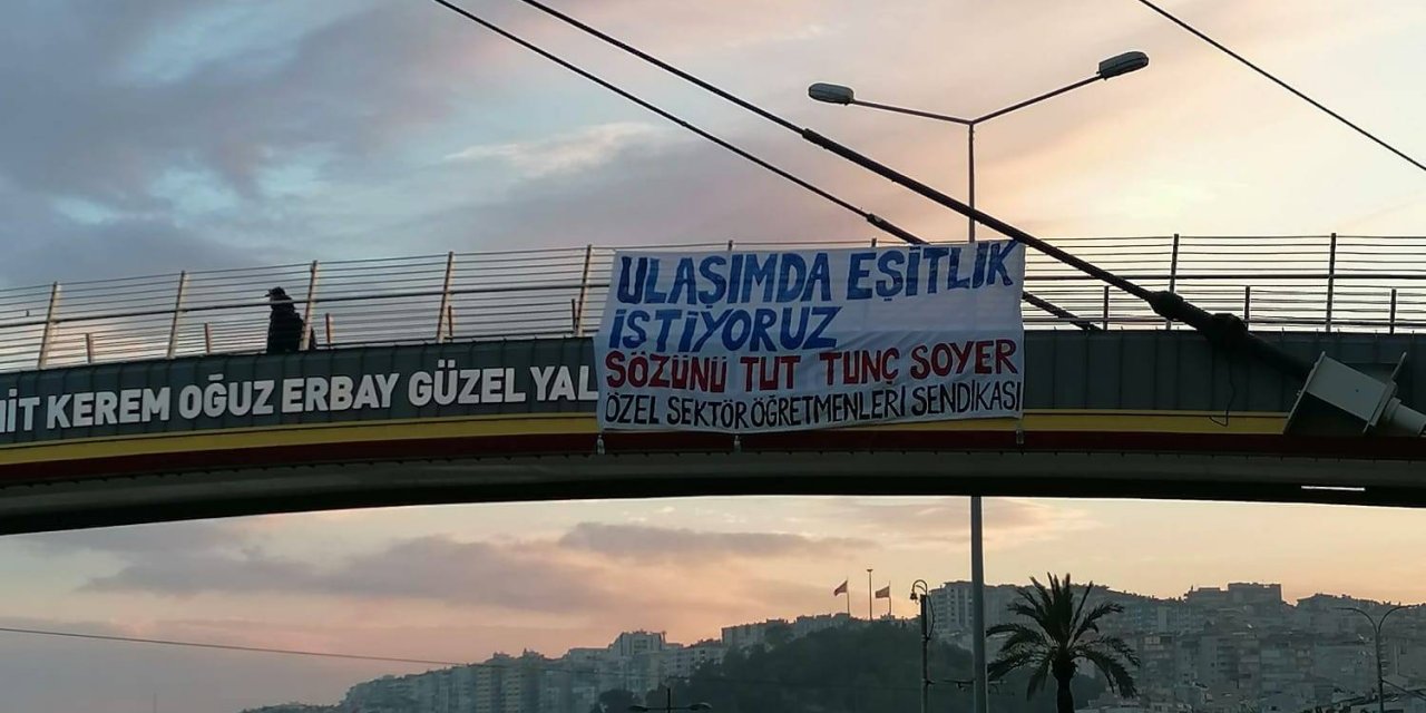 Öğretmenler Ulaşımda Eşitlik İstedi: “sözünü Tut Tunç Soyer”