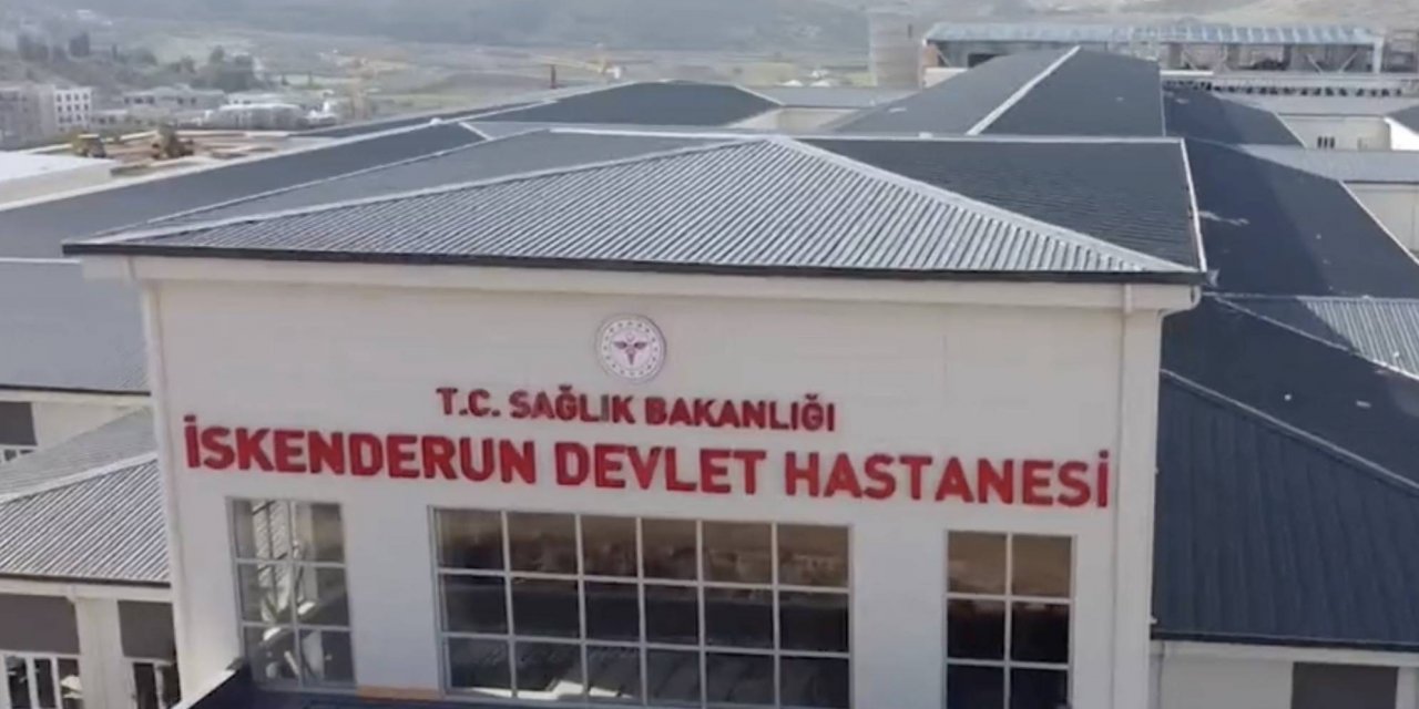 Hatay İskenderun Acil Durum Hastanesi Hasta Kabulüne Başladı