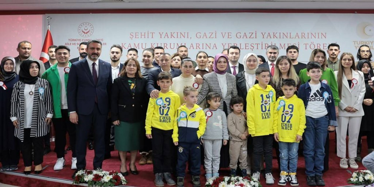 Bakan Göktaş : “kamuda 491 Şehit Ve Gazi Yakınına İstihdam Sağladı”