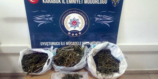 Karabük’te Uyuşturucu Operasyonu