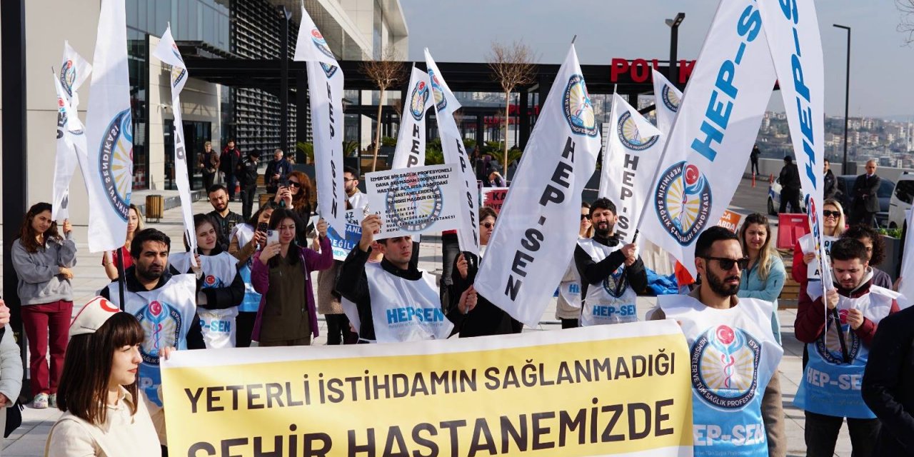 “Bayraklı Şehir Hastanesi Personeli: “tükendik”