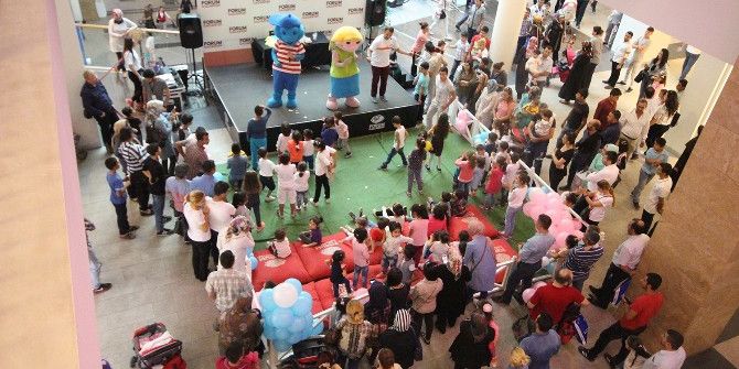 Forum Gaziantep Çocuk Kulübünde En Renkli Parti