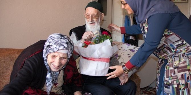 Büyükşehir Yaşlı Biriminden Yaşlılara Ziyaret